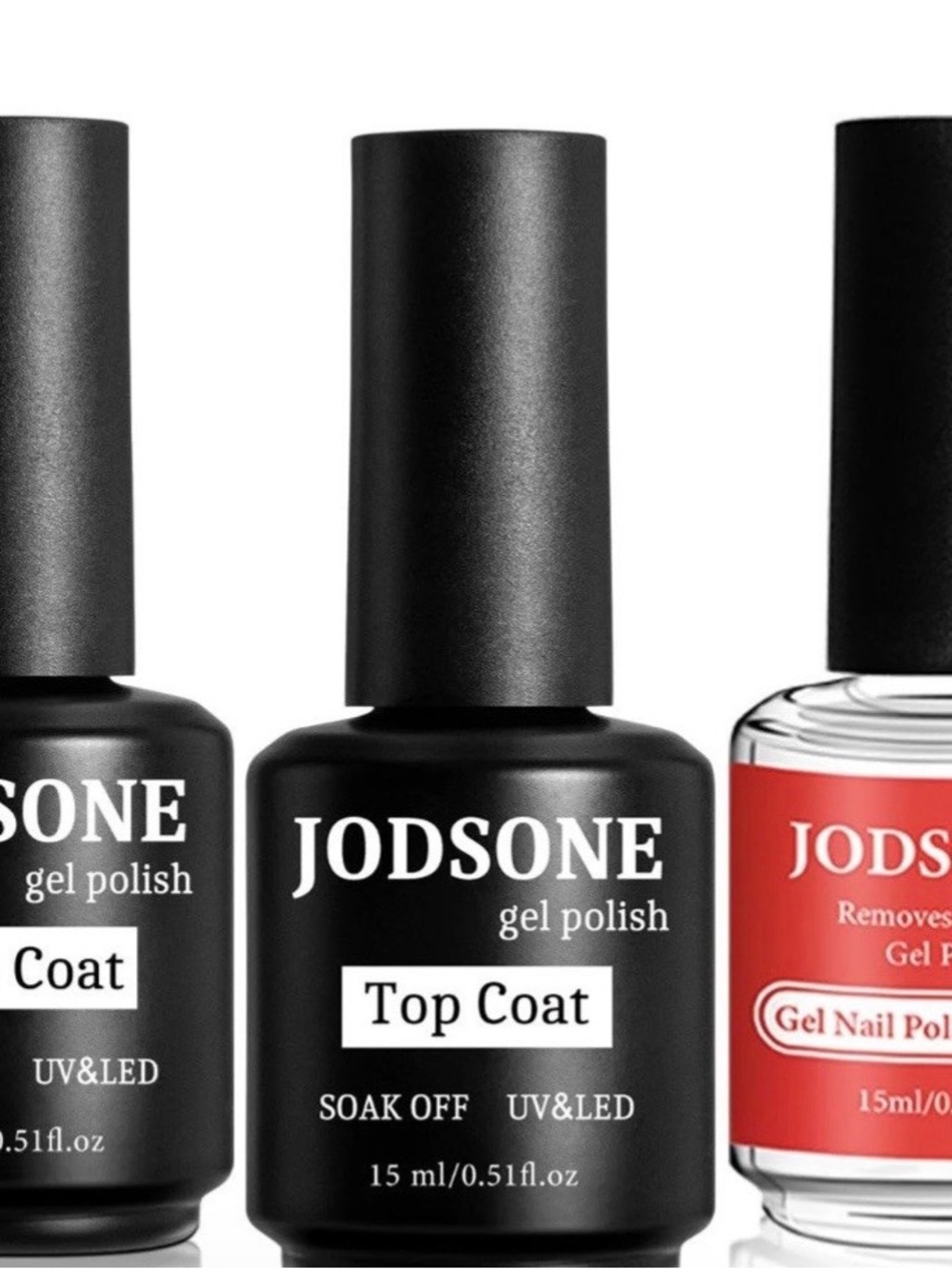 Jodsone Black Top Coat Gel Polish